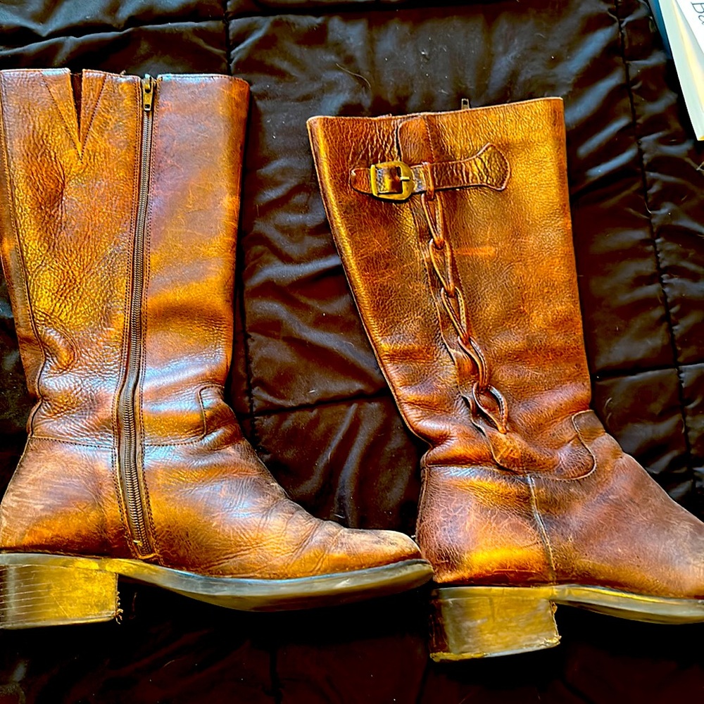 Beautiful rustic brown boots